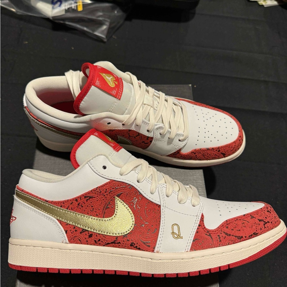 Men’s Air Jordan 1 Low ‘Spades’ - Size 11M - Brand New